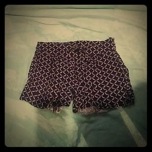 Cute shorts with pattern